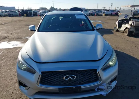 2018 Infiniti Q50 3.0T Luxe z USA, uszkodzony, nr VIN JN1EV7AR0JM443159